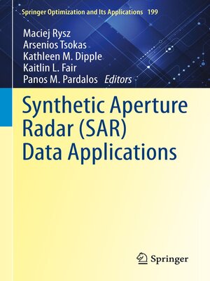 cover image of Synthetic Aperture Radar (SAR) Data Applications